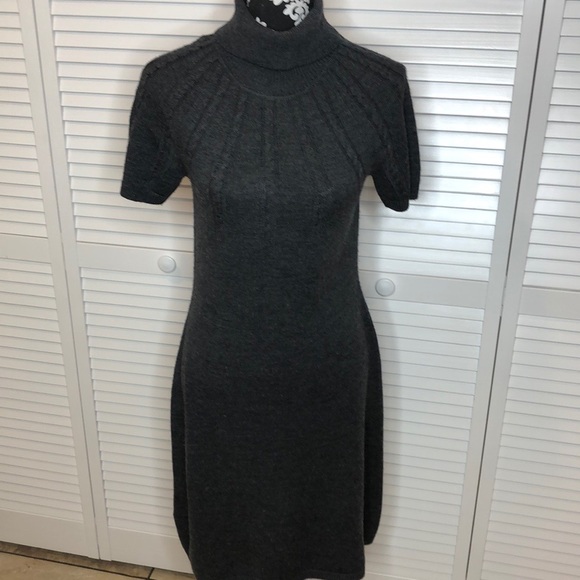 Calvin Klein Dresses & Skirts - Calvin Klein Merino Wool Turtleneck Sweater Dress